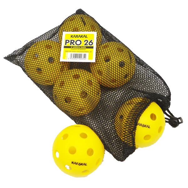 Karakal Pro 26 Indoor Pickleballs (Pack of 6)
