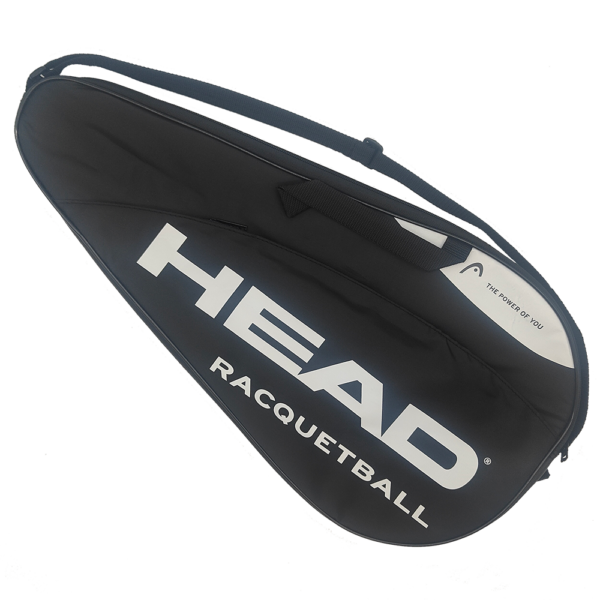 Head black and white Racquet ball Racket case