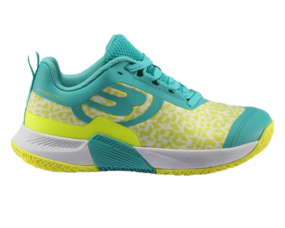 Bullpadel Womens Next Hybrid Pro Padel Shoes (Turquoise) - 8 UK