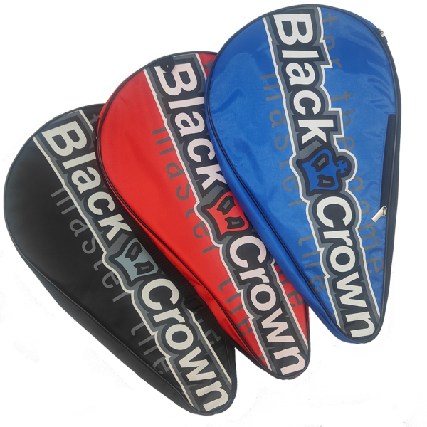 Black Crown Padel Racket Cover
