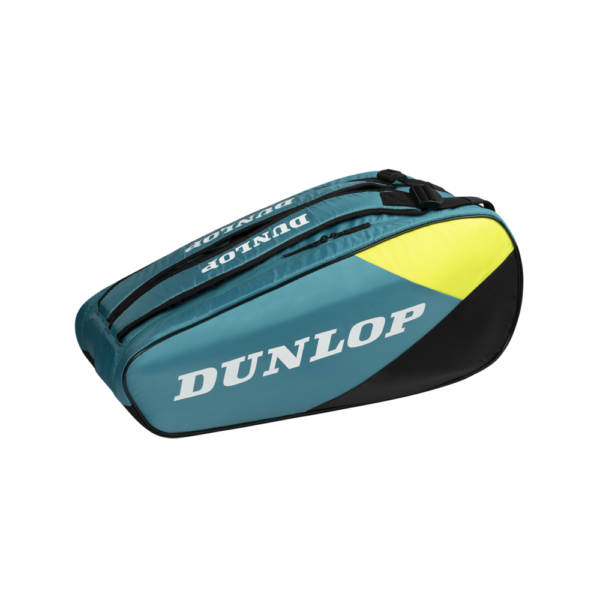 Dunlop SX Club 10 Racket (Teal/Black/Yellow) (2025)