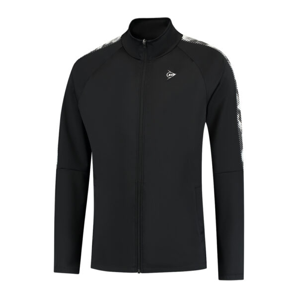 Dunlop Mens Practice Tracksuit Jacket (Black) - Size: Small
