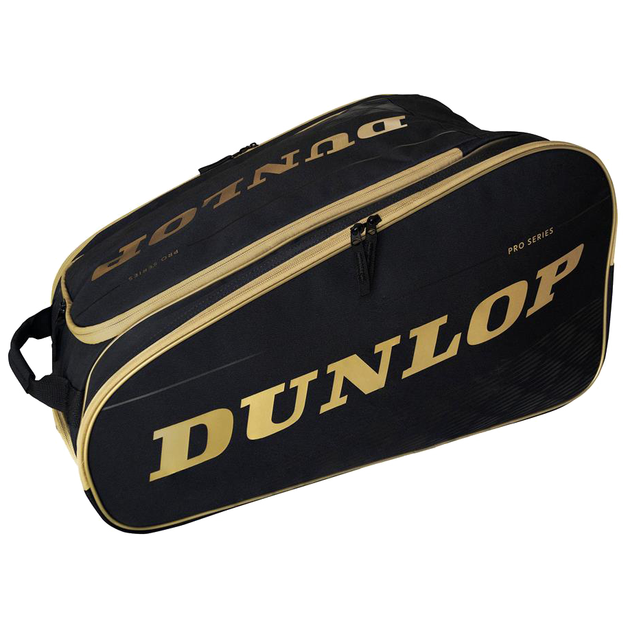 Dunlop Pro Series Padel Bag (Black/Gold) (2025)