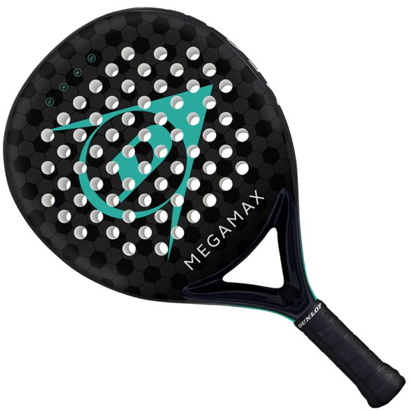 Dunlop Megamax Black Padel Racket (2025)