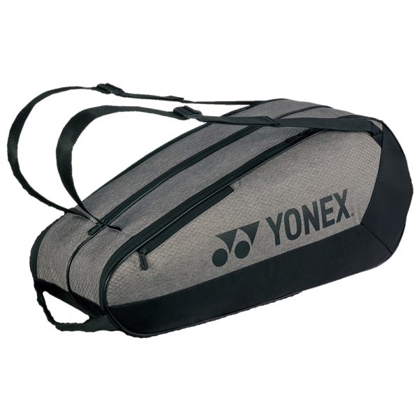 Yonex Team Racket Bag (6 Pcs) (Grey/Black) (2025)