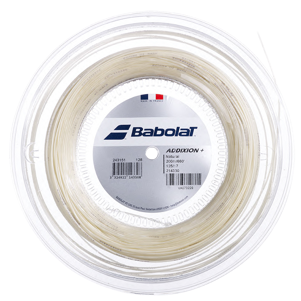 Babolat Addixion + (Natural) 200m Reel