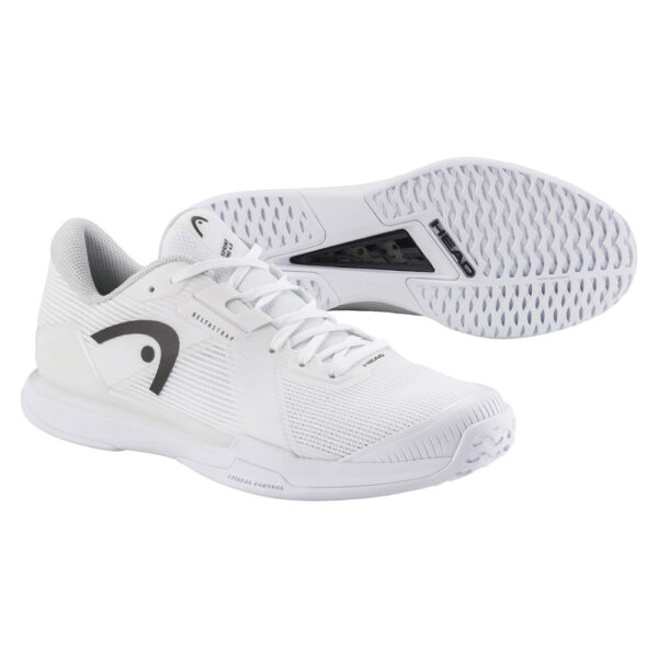 Head Mens Sprint Pro 4.0 All Court Shoe (White/Black) 2025