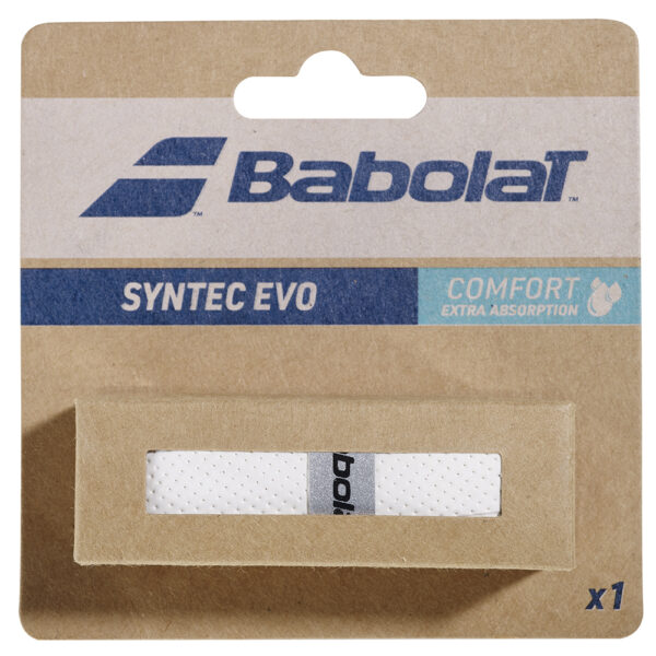 Babolat Syntec Evo Comfort Replacement Grip (White)