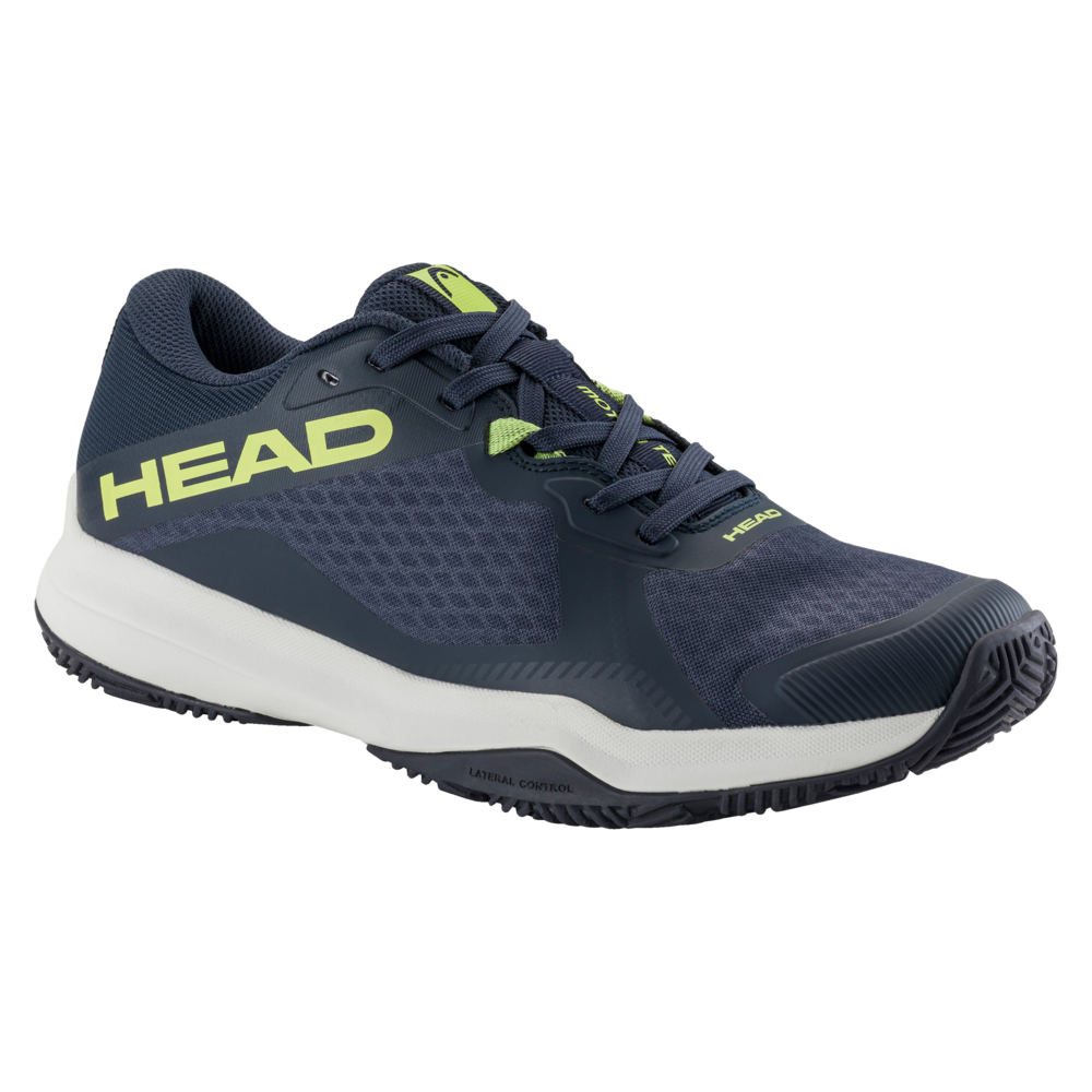 Head Mens Motion Team Padel Shoe (Navy/ Lime) (2024)