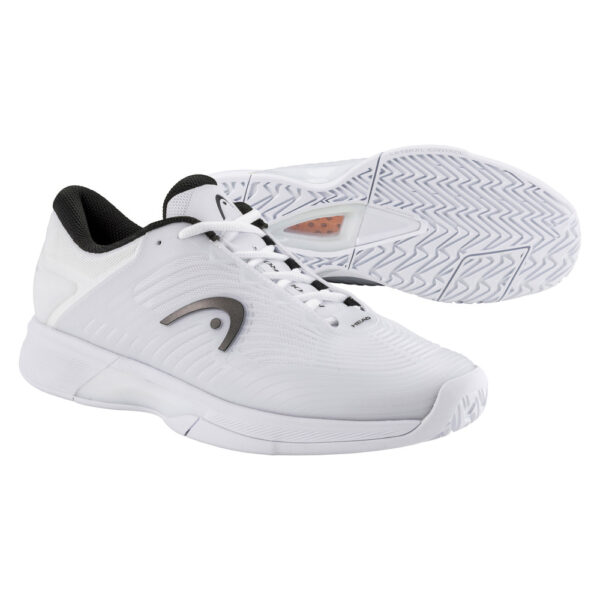 Head Mens Revolt Pro 4.5 All Court Shoe (White/Black) 2025