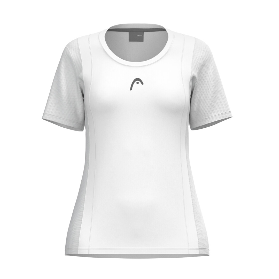 Head Womens Club 25 Tech T-Shirt (White) 2025