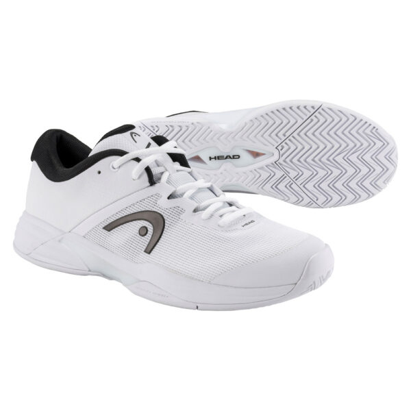 Head Mens Revolt Evo 2.0 All Court Shoe (White/Black) 2025