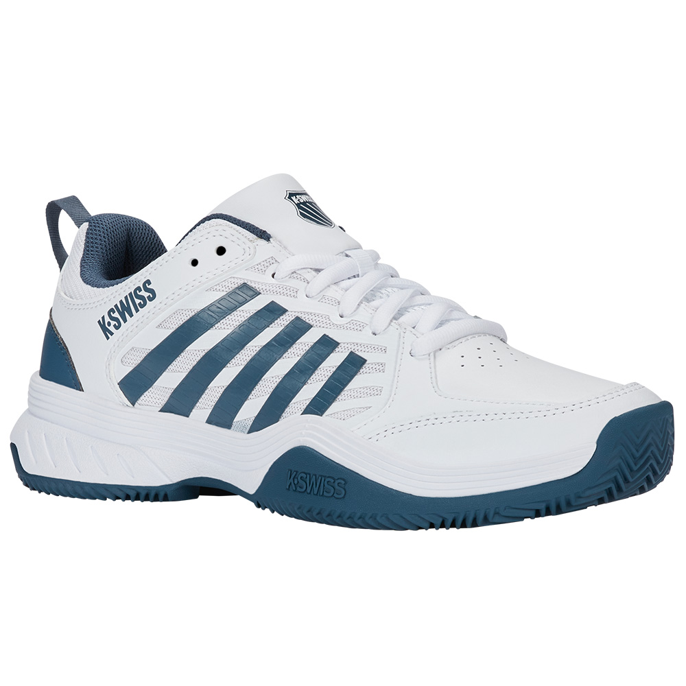 K-Swiss Mens Court Express 2 Clay Court Shoes (White/Stargazer) 2025