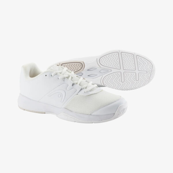 Head Womens Revolt Court All Court Shoe (White/Grey) 2025