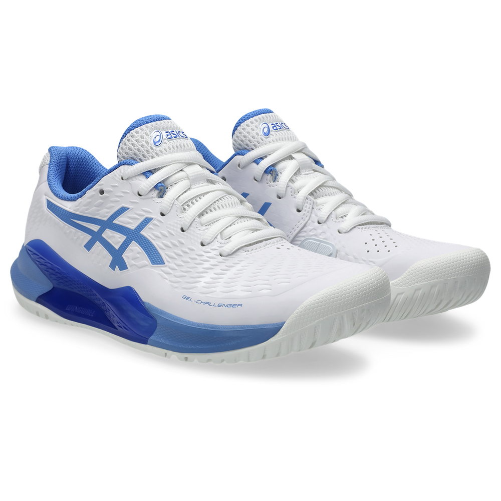 Asics Womens Gel-Challenger 14 All Court Shoe (White/Blue Coast) 2025