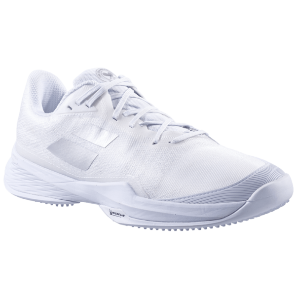 Babolat Womens Jet Mach 3 Wimbledon Grass Court Shoes (White/After Dark)