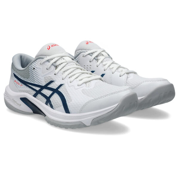 Asics Mens Beyond FF Indoor Shoe (White/Mako Blue) 2025