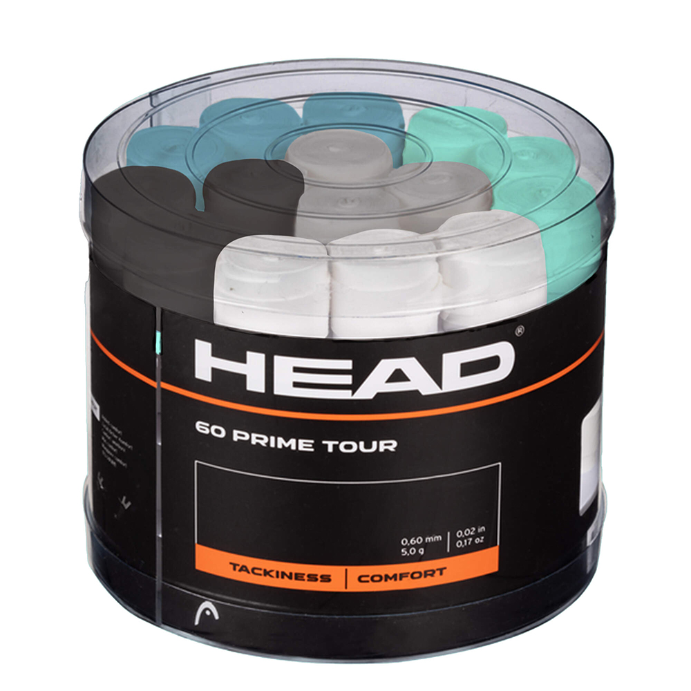 Head Prime Tour Overgrip 60 Tub (Mixed)