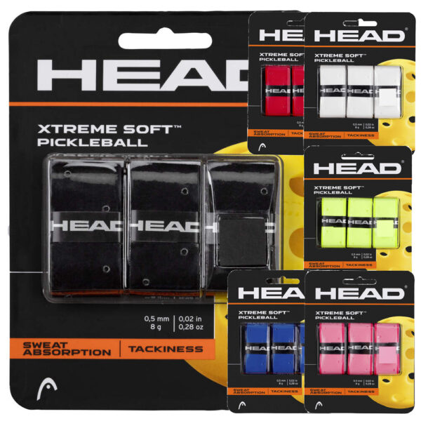 Head Xtreme Soft Pickleball Grip (3 Pack)