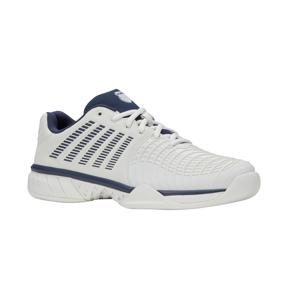 K-Swiss Mens Express Light 3 Carpet (Blanc/Naval Academy)