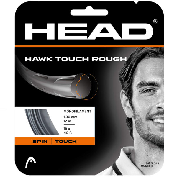 Head Hawk Touch Rough 12m Packet (Black)