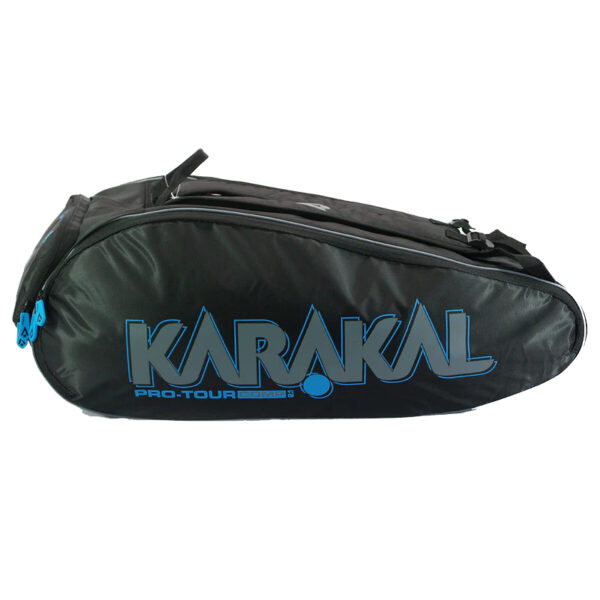 Karakal Pro Tour 2.1 Comp Racket Bag (Black/Blue)