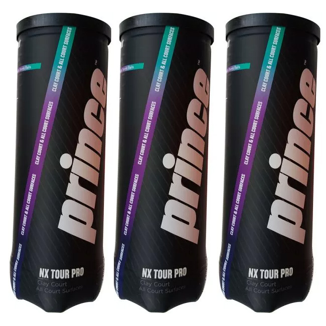 Prince NX Tour Pro Tennis Balls (Dozen)