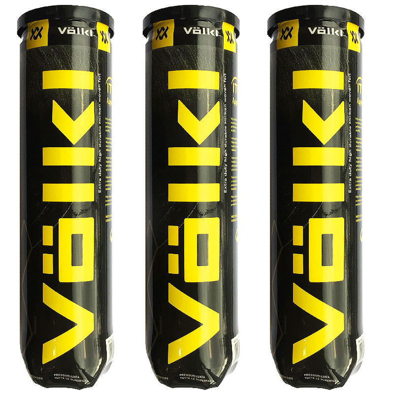 Volkl Pro Tennis Balls 4 Ball Tube (Dozen)