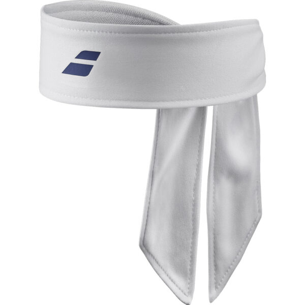 Babolat Tie Headband Unisex (White)