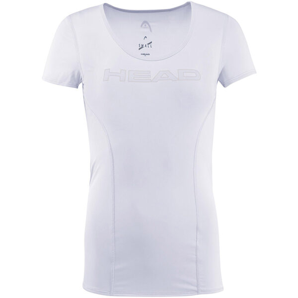 Head Girls Tech Top (White) - Size: 176