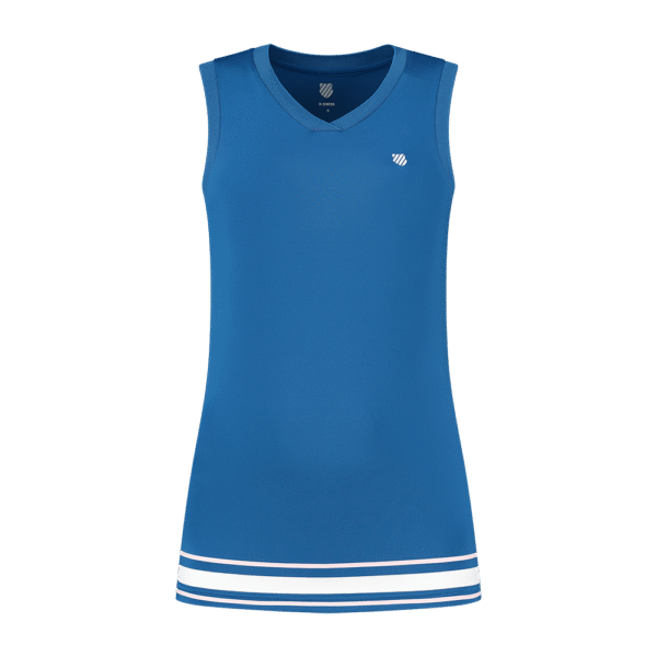 K-Swiss Womens Hypercourt Tank Top (Classic Blue) - Size: Small