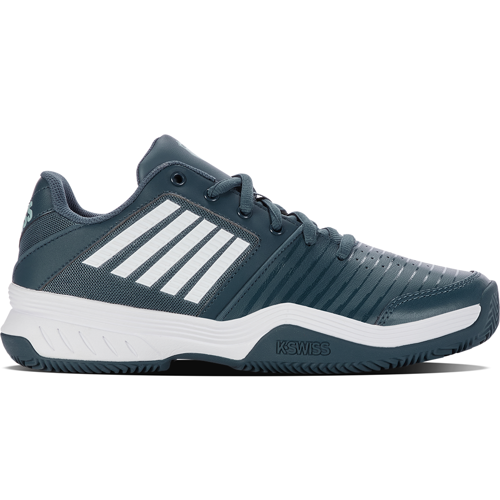 K-Swiss Mens Court Express HB All Court Shoe (Indian Teal/White/Aqua Spash) - Size 7 UK