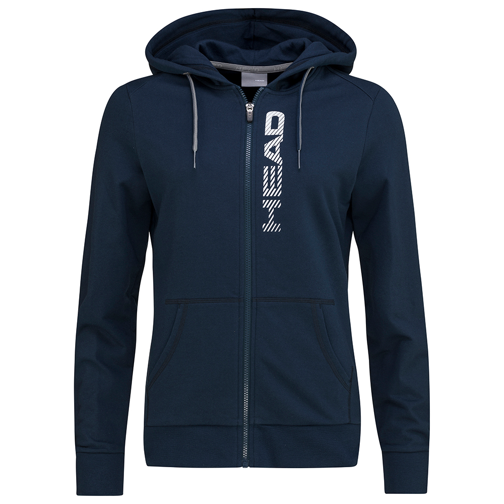 Head Womens Club Greta FZ Hoodie - Dark Blue - Small