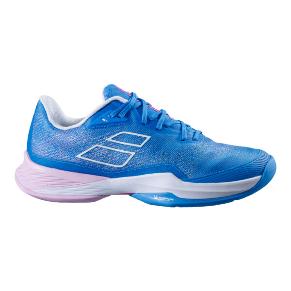 Babolat Womens Jet Mach 3 All Court Tennis Shoes (French Blue) (2023) - Size 4.5 UK