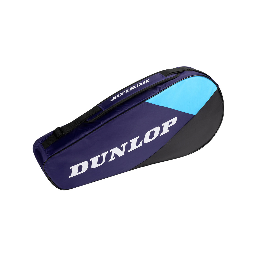 Dunlop FX Club 3 Racket Bag (2025) (Violet/Black/Cyan)