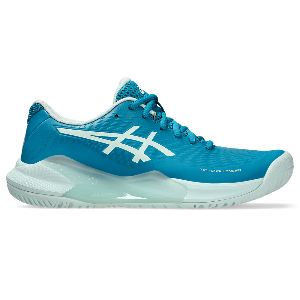 Asics Womens Gel-Challenger 14 All Court Shoe (Teal Blue/Soothing Sea) - Size: 4.5 UK