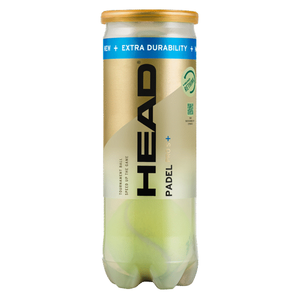 Head Padel Pro S+ Padel 3 Ball Tube (Single)
