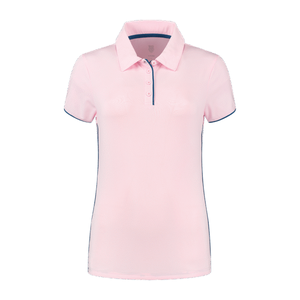 K-Swiss Womens Hypercourt Polo Top 4 (Cherry Blossom) (2022) - Size: X-Large