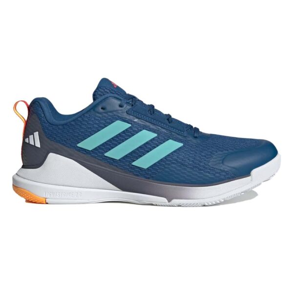 Adidas Mens Novaflight 2 Indoor Court Shoes (Navy) (2025)
