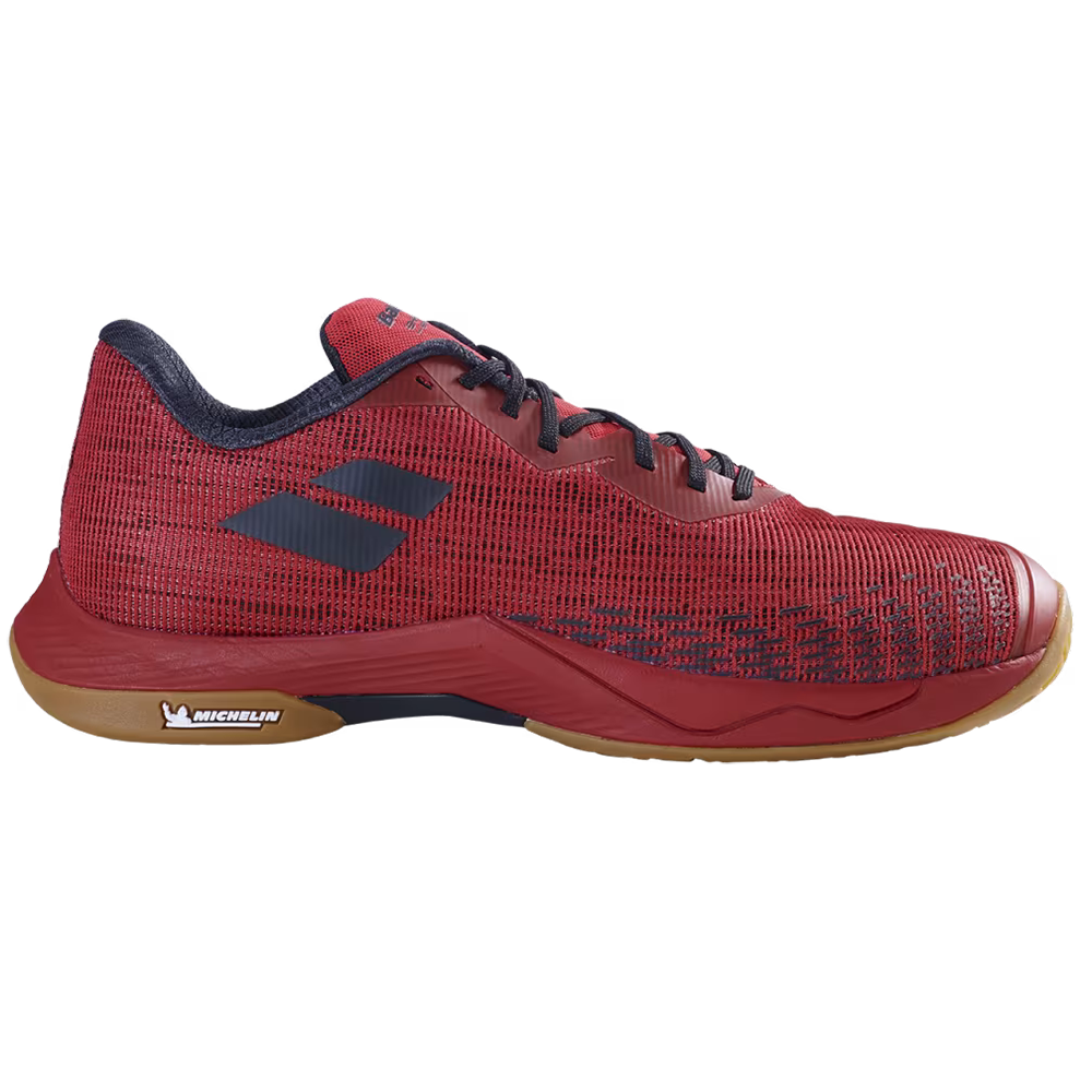 Babolat Mens Shadow Spirit 2 Indoor Court Shoes (Black/Poppy Red) - 11.5 UK