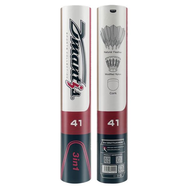 Ashaway Dmantis D41 Badminton Shuttlecocks (Dozen)