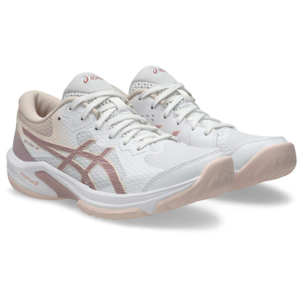 Asics Womens Beyond FF Indoor Shoe (White/Morganite) 2026