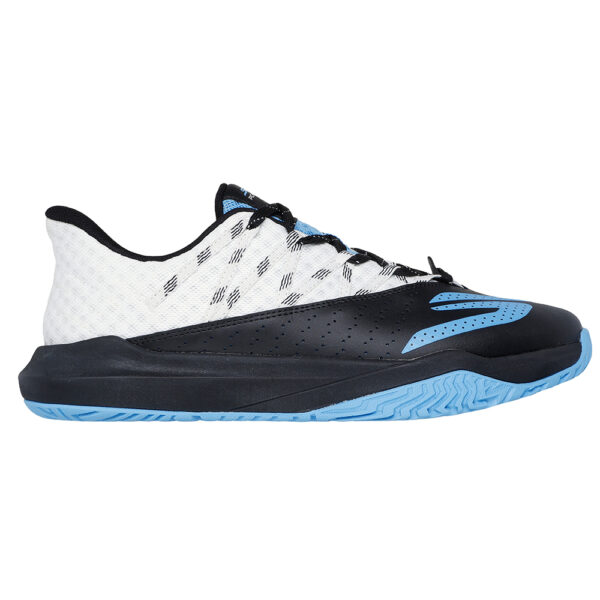 Skechers Mens Viper Court Rally All Court Shoe (White/Black/Blue) (2025)