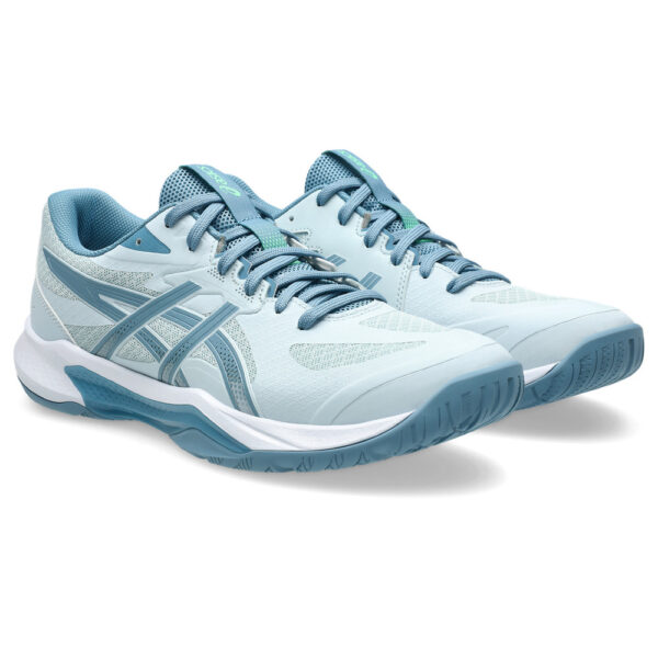 Asics Mens Gel-Tactic 13 Indoor Shoe (Cool Grey/Saba Blue) 2026