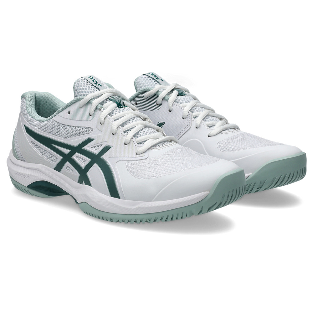 Asics Mens Game FF All Court Shoe (White/Dark Neptune) 2026