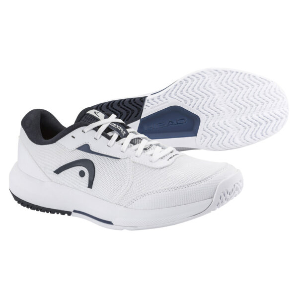 Head Mens Revolt Court 5 All Court Shoe (White/Blueberry) 2026