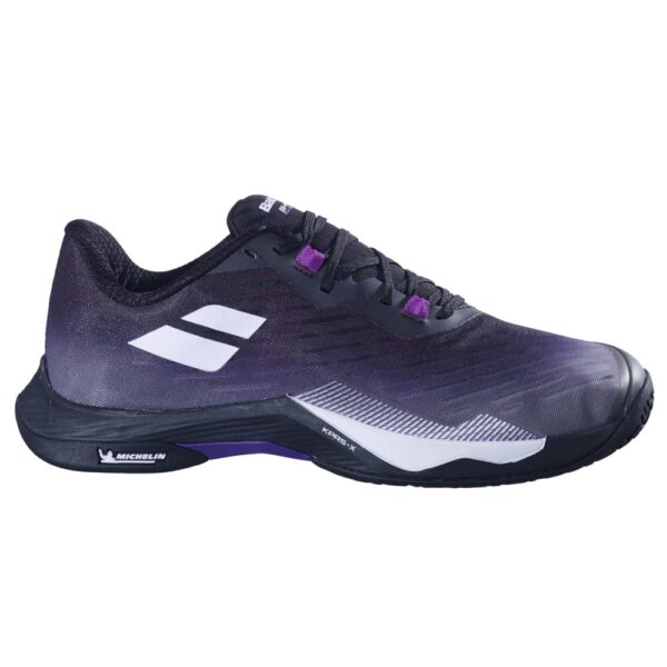 Babolat Mens Shadow Tour 5 Indoor Court Shoes (Black/Purple) 2026