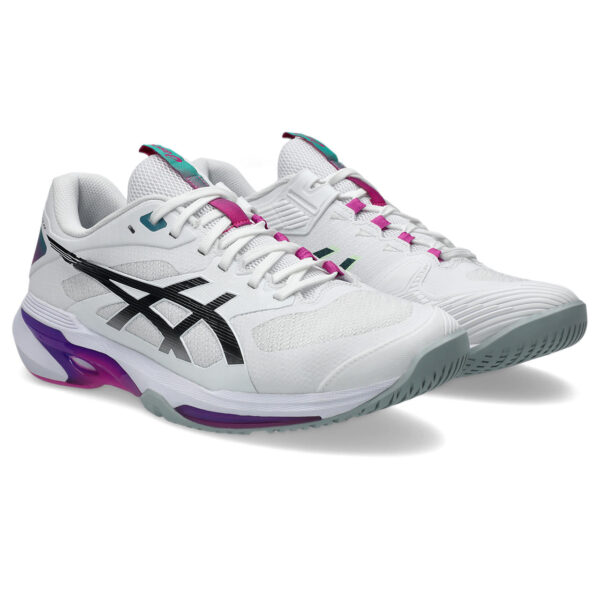 Asics Mens Solution Speed FF 4 All Court Shoe (White/Digital Sakura) 2026