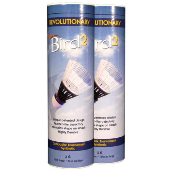 Bird 2 Nylon Shuttlecock (Dozen)