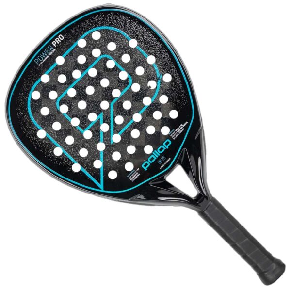 Pallap Power Pro Padel Racket (Black/Carbon) (2025)